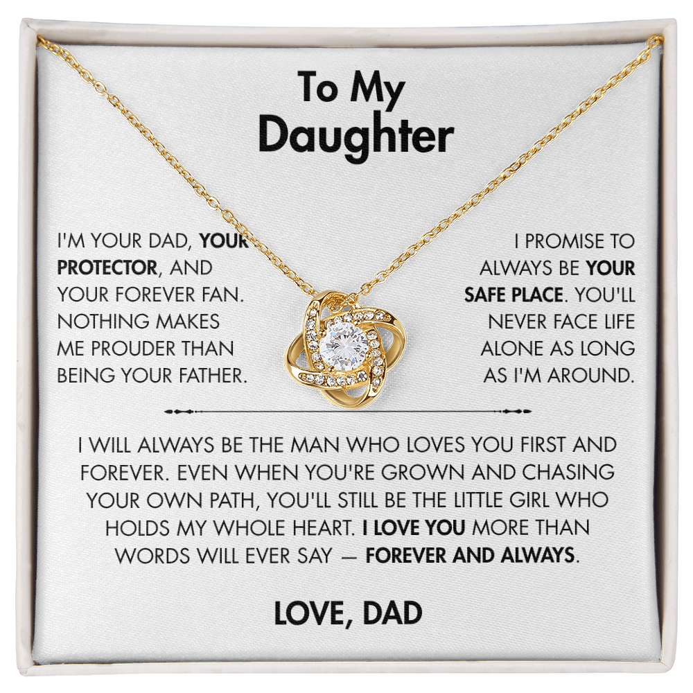 TO MY DAUGHTER  - I PROMISE TO ALWAYS BE YOUR SAFE PLACE.