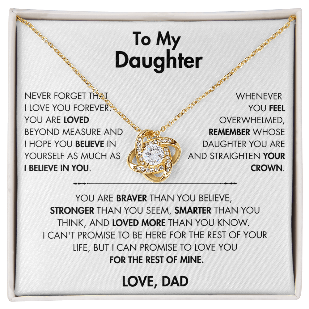 To My Beautiful Daughter