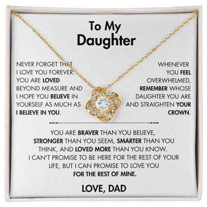 To My Beautiful Daughter