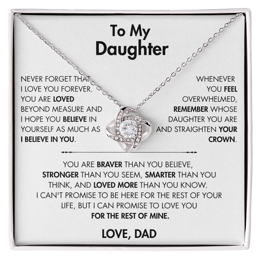 To My Beautiful Daughter