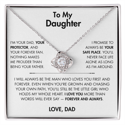 TO MY DAUGHTER  - I PROMISE TO ALWAYS BE YOUR SAFE PLACE.
