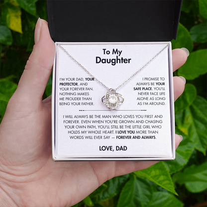 TO MY DAUGHTER  - I PROMISE TO ALWAYS BE YOUR SAFE PLACE.