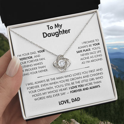TO MY DAUGHTER  - I PROMISE TO ALWAYS BE YOUR SAFE PLACE.