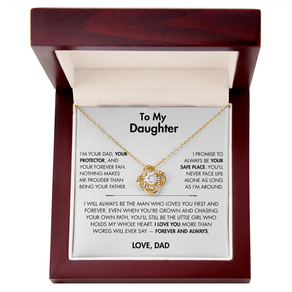 TO MY DAUGHTER  - I PROMISE TO ALWAYS BE YOUR SAFE PLACE.